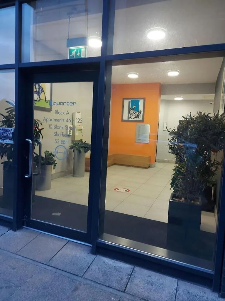 Comfortable Modern 1 Bedroom Apartment In Sheffield -Convenient For Up To 3